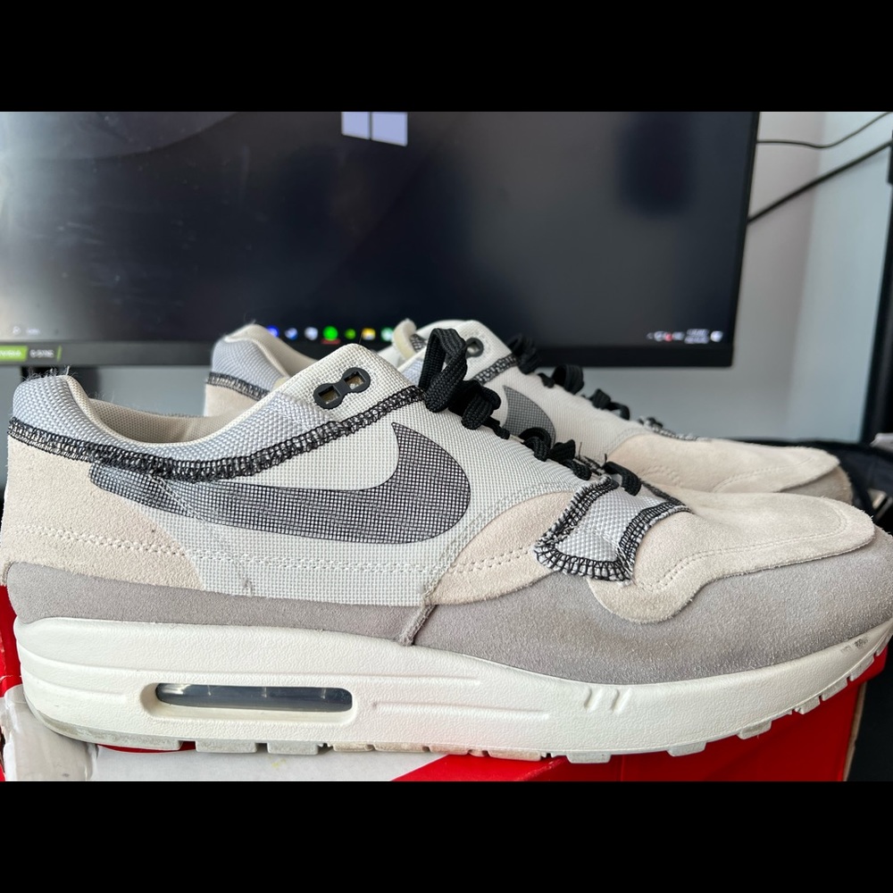 Size 14 nike air max inside out phantom black - Picture 2 of 6